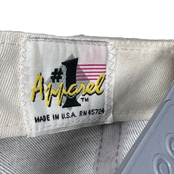 Vintage 1 Apparel St Louis Blues Snapback Hat Hockey Cap White Blue 90s USA NHL - Picture 8 of 10